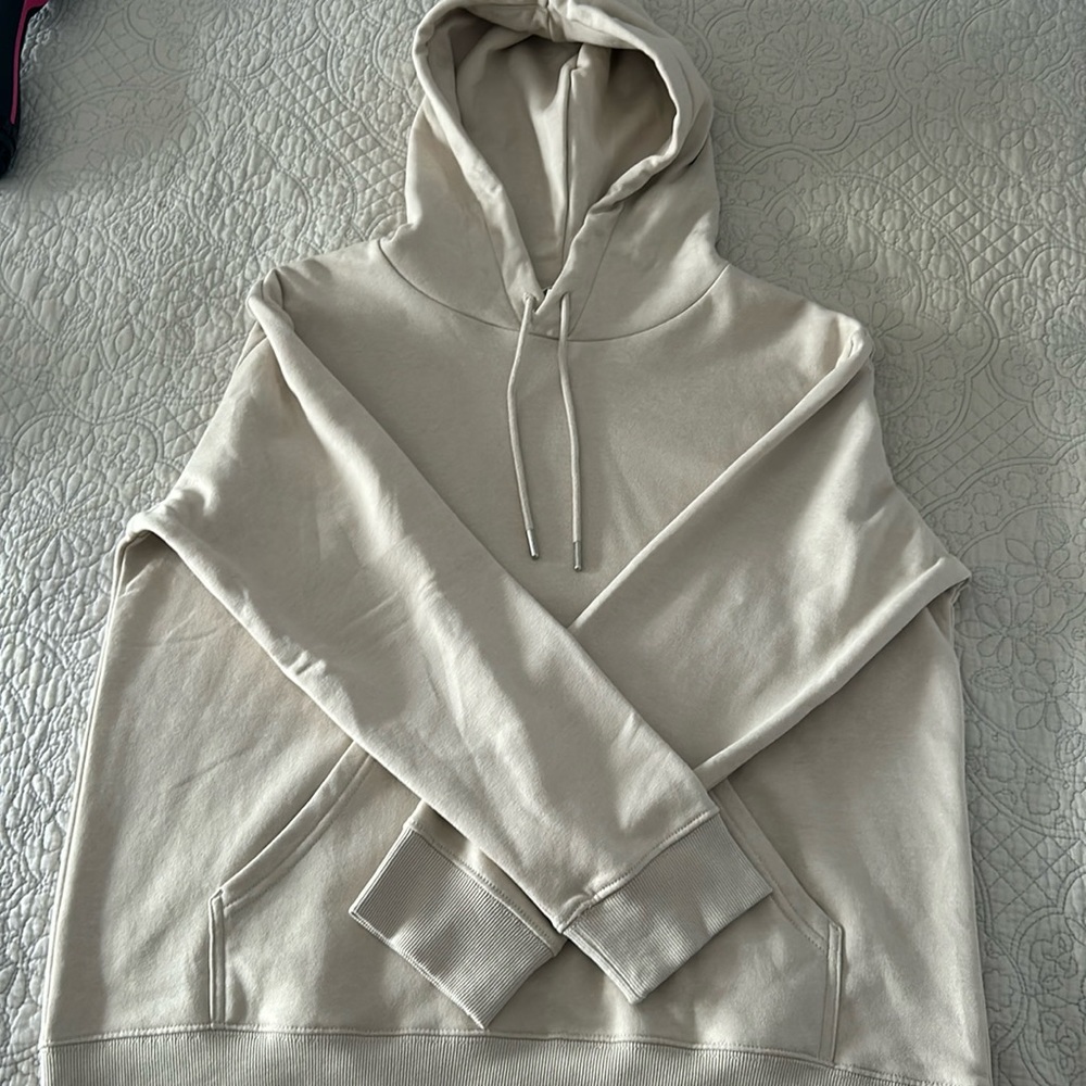 H&M beige hoodie